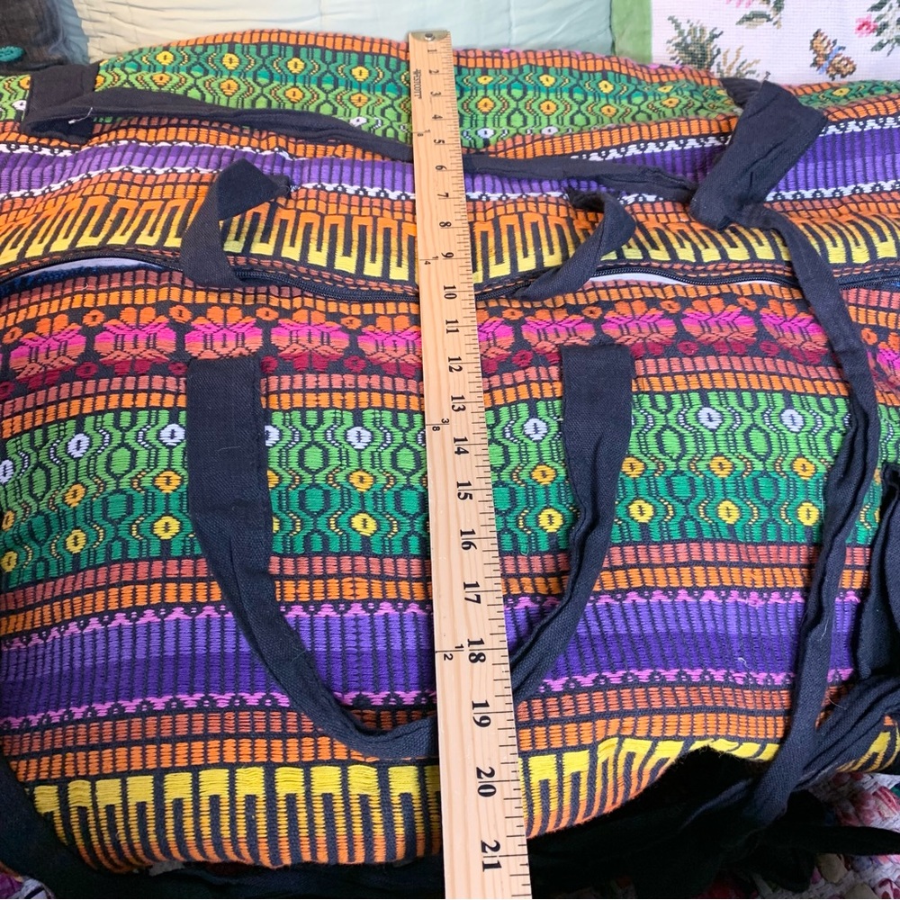 Guatemala Fabric Duffel Bag - Picture 8 of 8
